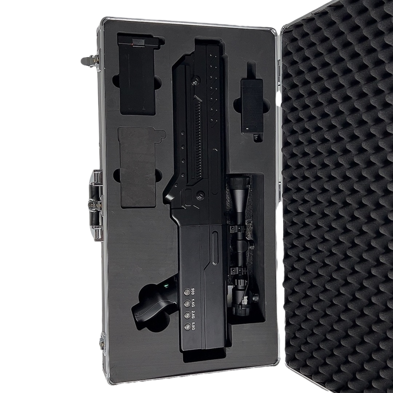  桑日手持便携式枪型低空防御反制四通道B型